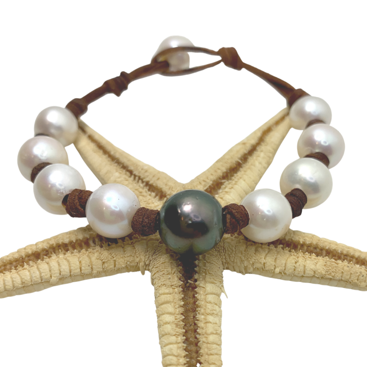 Freshwater Pearls Pearl And Leather Jewelry Fresh Water Pearl